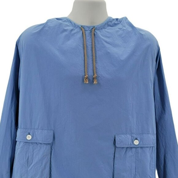 Icelantic Hooded Pullover Blue Jacket Mens S/M - Picture 2 of 9